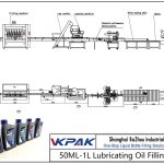 Automatic 50ML-1L Lubricating Oil Filling Line Jalur Pengisian Oli Pelumas Otomatis 50ML-1L