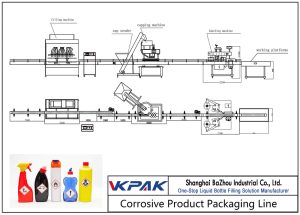 Jalur Pengisian Produk Korosif Otomatis