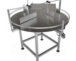 Botol Sepenuhnya Otomatis Unscrambler Dynamic Rotary Worktable